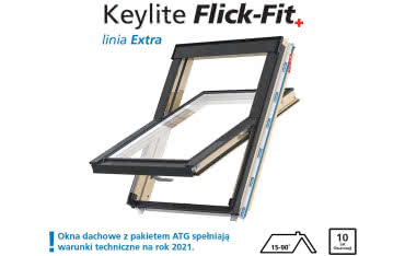 Udoskonalone okna Flick-Fit+