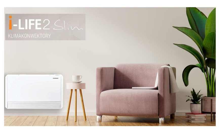 Klimakonwektory serii i-LIFE2-SLIM w ofercie Mitsubishi 
